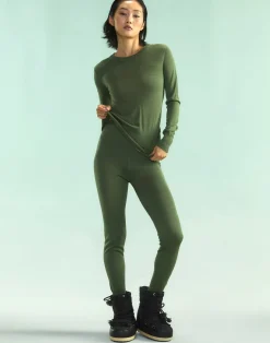 Cynthia Rowley Aspen Knit Jogger DRKGR Hot