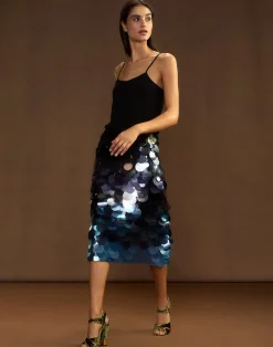Cynthia Rowley Aurora Skirt NGTSKY New