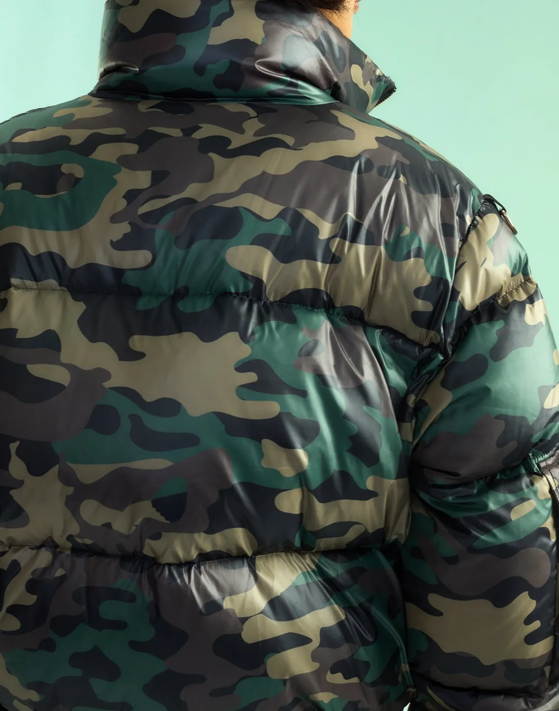 Cynthia Rowley Backcountry Puffer Jacket GRNCAM Fashion