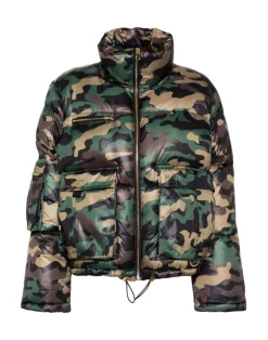 Cynthia Rowley Backcountry Puffer Jacket GRNCAM Fashion