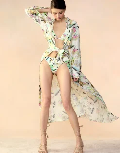 Cynthia Rowley Baia Bikini Bottoms WHTFL Sale