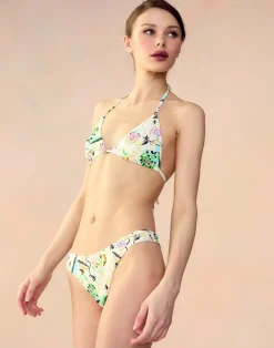 Cynthia Rowley Baia Bikini Top WHTFL Sale