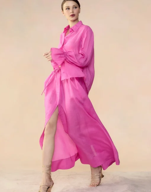 Cynthia Rowley Baleira Skirt HTPNK Hot