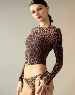 Cynthia Rowley Bella Rashguard LEOPD New