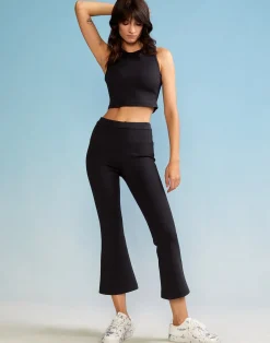Cynthia Rowley Bonded Active Pant BLACK Discount
