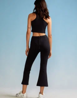 Cynthia Rowley Bonded Active Pant BLACK Discount