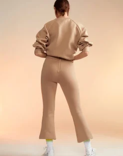 Cynthia Rowley Bonded Active Pant CAMEL Outlet