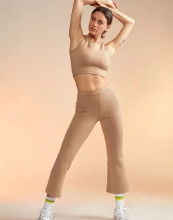 Cynthia Rowley Bonded Active Pant CAMEL Outlet