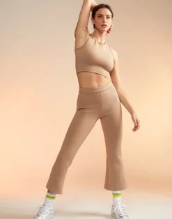 Cynthia Rowley Bonded Active Pant CAMEL Outlet