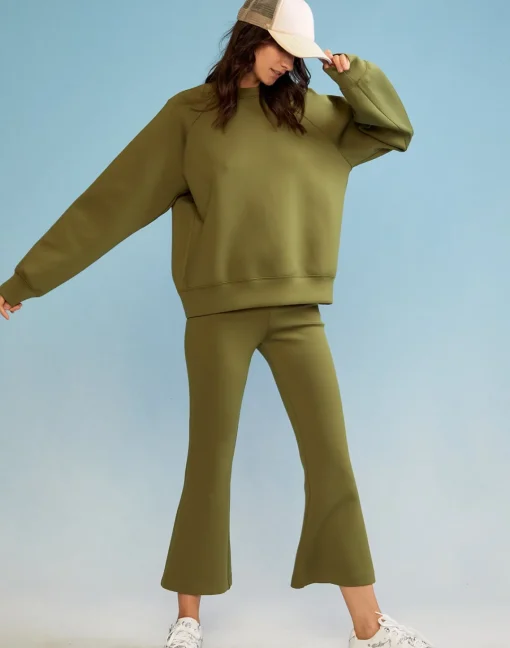 Cynthia Rowley Bonded Active Pant DRKGR Online