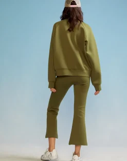 Cynthia Rowley Bonded Active Pant DRKGR Online