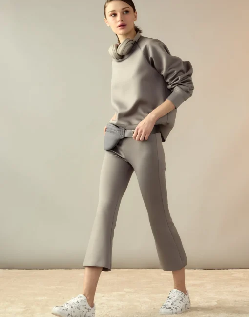 Cynthia Rowley Bonded Active Pant GRAY Best