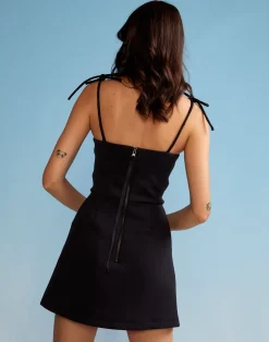 Cynthia Rowley Bonded Basics Dress BLACK Online