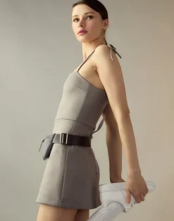 Cynthia Rowley Bonded Basics Dress GRAY Best