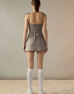 Cynthia Rowley Bonded Basics Dress GRAY Best