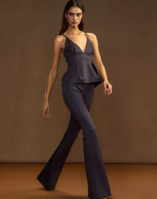Cynthia Rowley Bonded Fit and Flare Pant NABUR Online