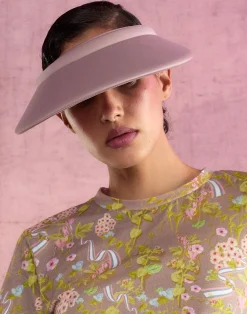 Cynthia Rowley Bonded Visor CAMEL Outlet