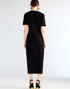 Cynthia Rowley Bouquet Ribbon Tee Dress BLKFL Online