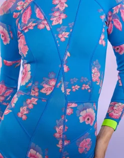 Cynthia Rowley Bowie Floral Wetsuit BLPKM New