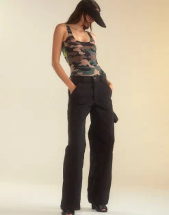 Cynthia Rowley Camo One Piece Swimsuit GRNCAM Best