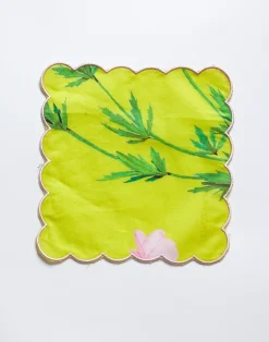 Cynthia Rowley Cocktail Napkin YLWMT Hot