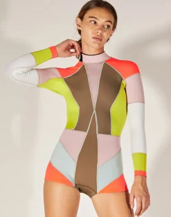 Cynthia Rowley Colorblock Wetsuit TPORC Outlet