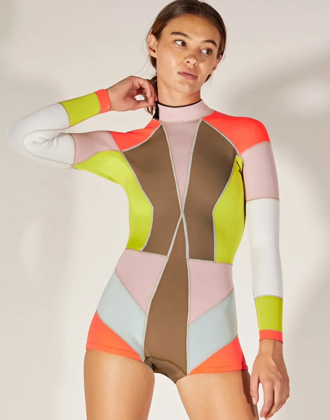 Cynthia Rowley Colorblock Wetsuit TPORC Outlet
