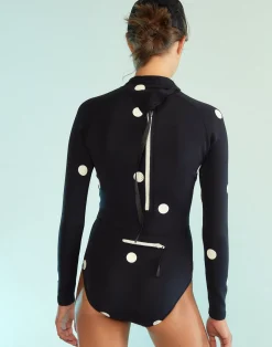 Cynthia Rowley Cruz Wetsuit BKWHT Online