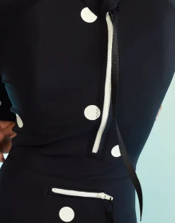 Cynthia Rowley Cruz Wetsuit BKWHT Online