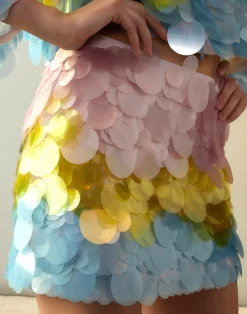 Cynthia Rowley Daylight Disco Skirt MULTI Fashion