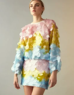 Cynthia Rowley Daylight Disco Top MULTI Clearance