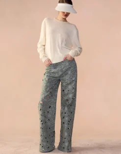 Cynthia Rowley Flora Cutout Jeans LGHWSH Best