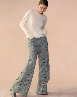 Cynthia Rowley Flora Cutout Jeans LGHWSH Best