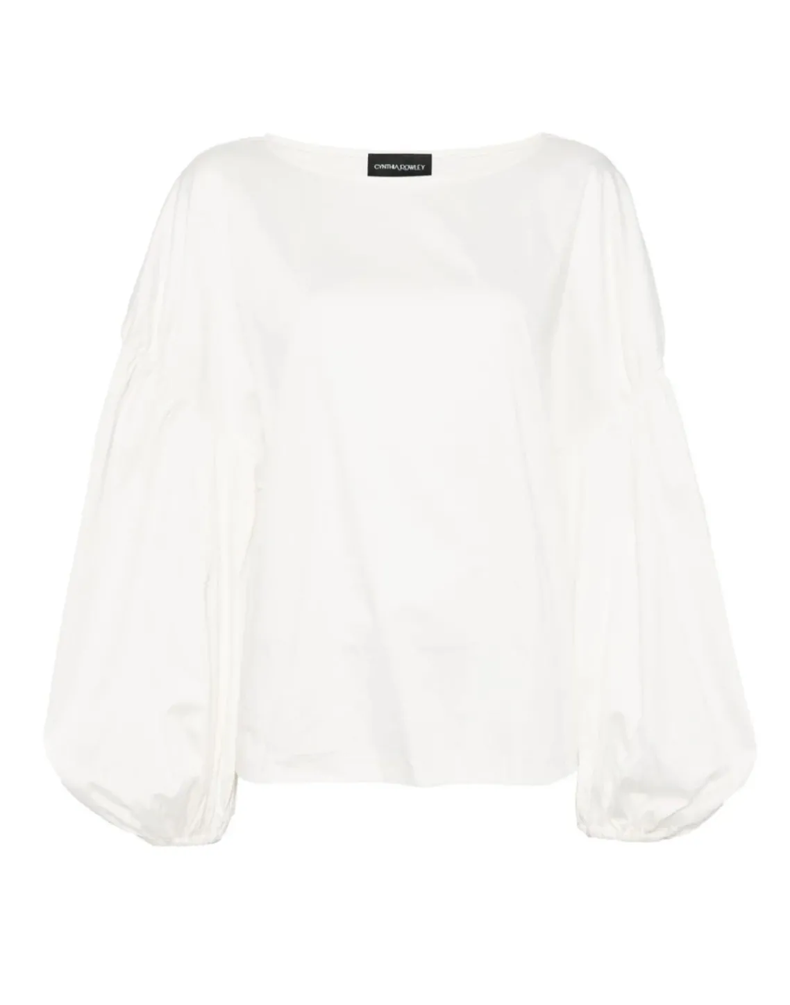 Cynthia Rowley Geneva Cotton Blouse White Best