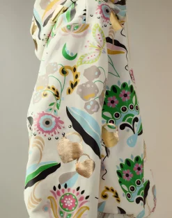 Cynthia Rowley Gilded Garden Sweatshirt WHTML Clearance