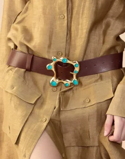Cynthia Rowley Hidden Gem Belt BRWTQU Fashion