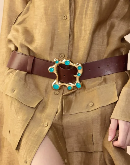 Cynthia Rowley Hidden Gem Belt BRWTQU Fashion