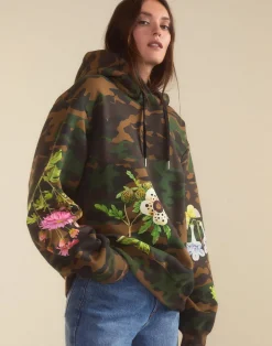 Cynthia Rowley In Plain Sight Hoodie GRNCAM Online