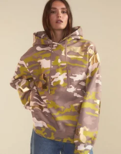 Cynthia Rowley In Plain Sight Hoodie PNKCMO Hot