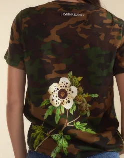 Cynthia Rowley In Plain Sight Tee GRNCAM Outlet