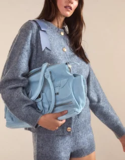 Cynthia Rowley Ivy Wool Knit Short Denim Fashion