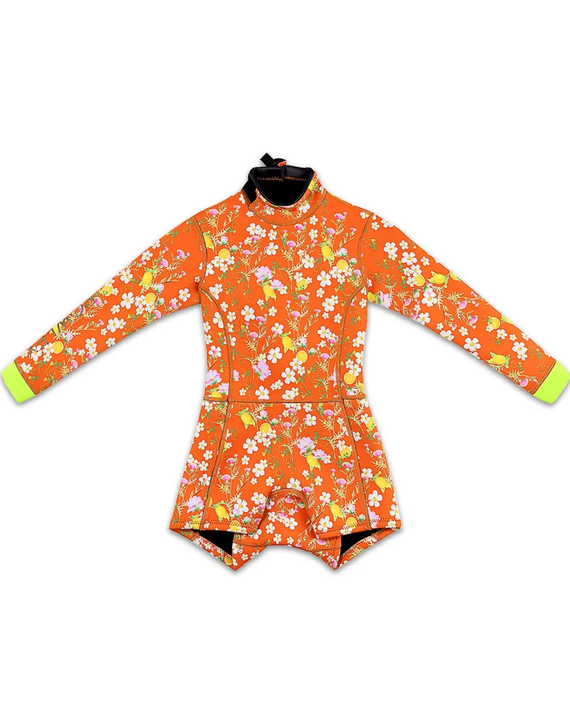 Cynthia Rowley Kids Floral Wetsuit ORGMT Hot