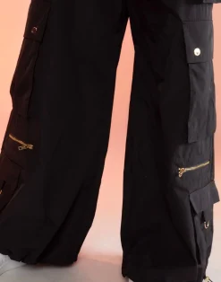 Cynthia Rowley Kim Cargo Pant BLACK Fashion