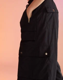 Cynthia Rowley Kim Cargo Pant BLACK Fashion