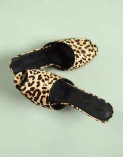 Cynthia Rowley Leopard Pony Hair Wedges LEOPD Sale