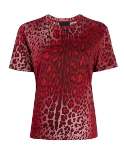 Cynthia Rowley Leopard Relax Tee REDLEO Sale