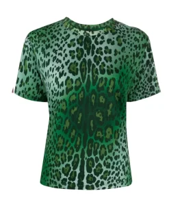 Cynthia Rowley Leopard Tee GRNLEO Fashion