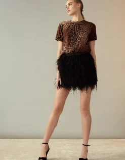 Cynthia Rowley Leopard Tee LEOPD Best
