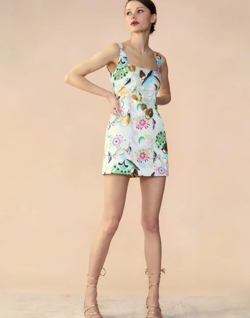 Cynthia Rowley Love Locket Dress WHTMT Hot