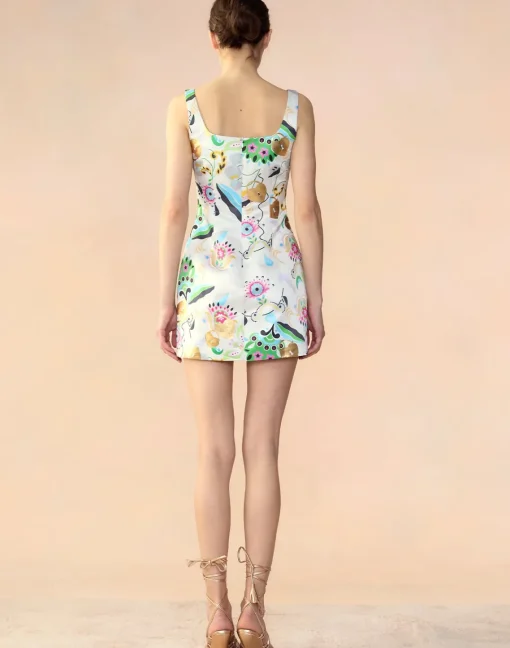 Cynthia Rowley Love Locket Dress WHTMT Hot